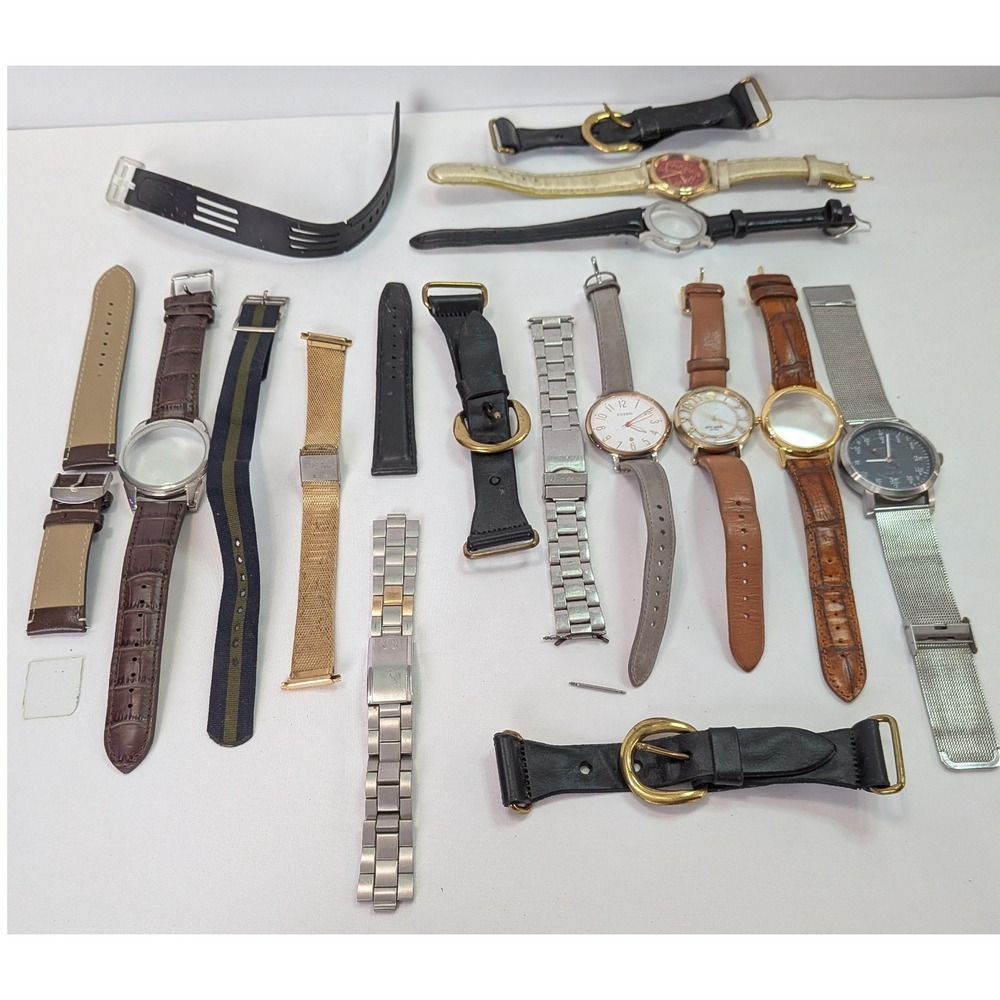 Fossil Kate Spade Cadence Watch Lot Mixed Unisex OS Multi Fair Parts Repair